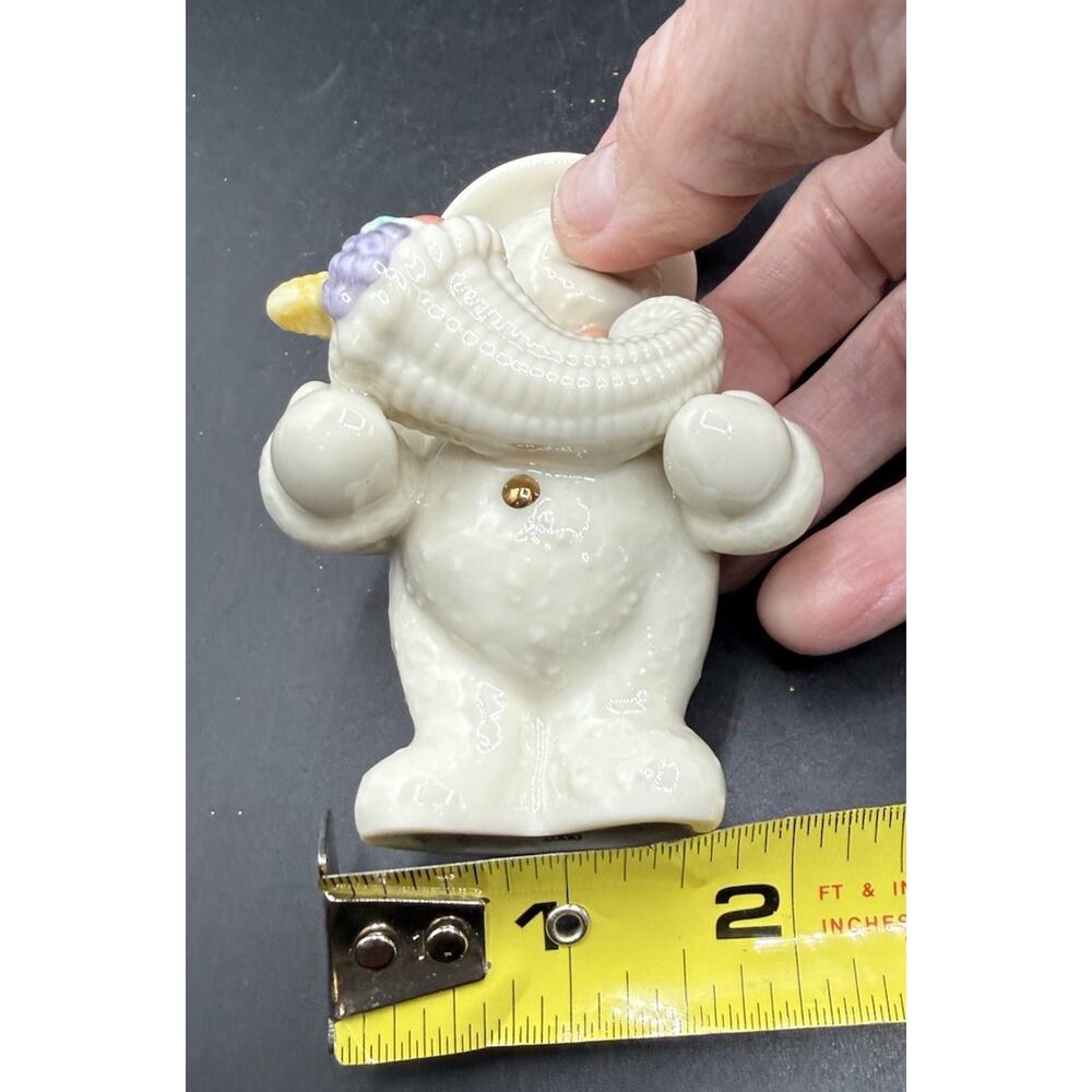 Lenox 2000 12 Months of Snowmen November Harvest Snowman Figurine LO31 - Picture 10 of 11